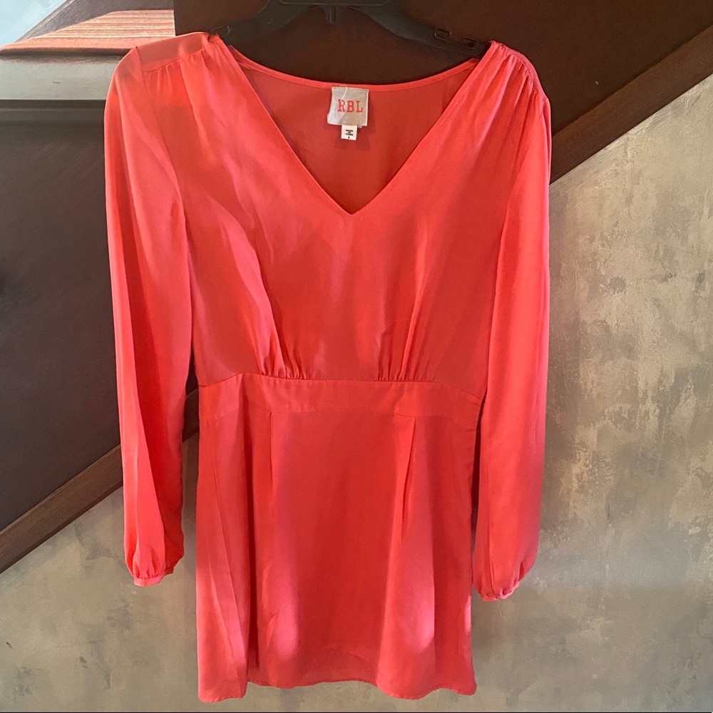 Coral dress